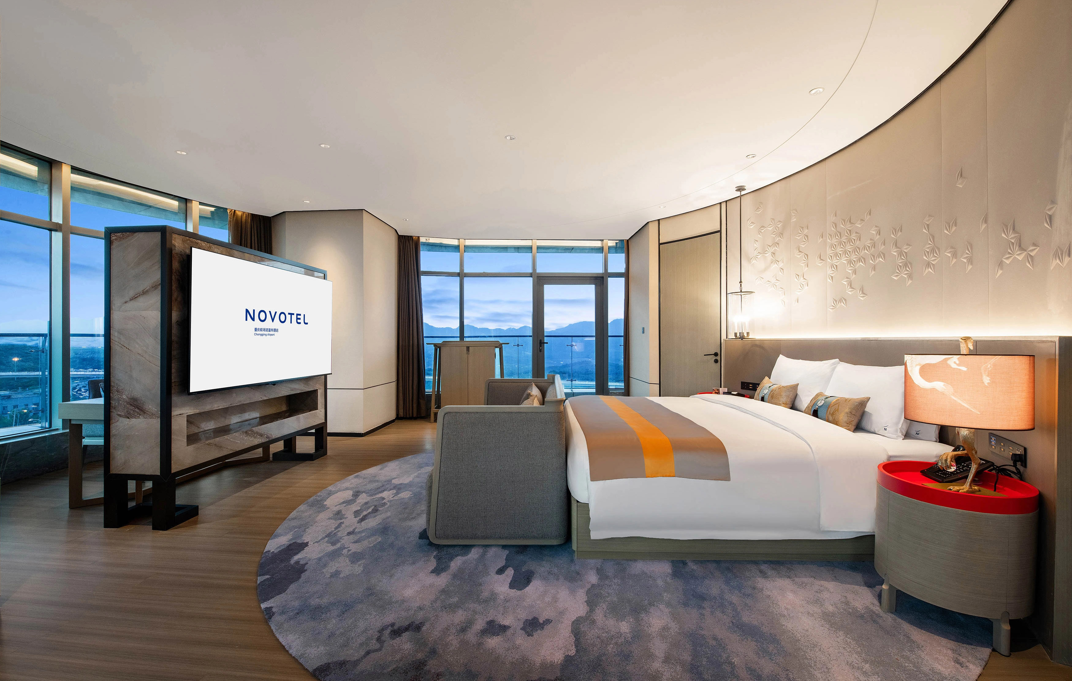 重慶機(jī)場諾富特酒店-行政客房設(shè)計